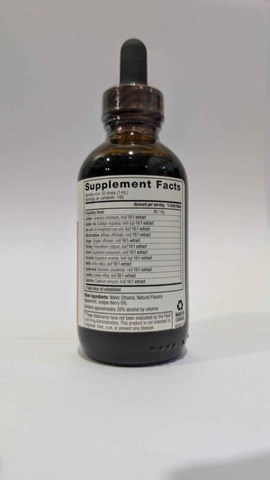Strauss Naturals Kidney Support Drops - Herbal Kidney Support Supplement for Men and Women - Helps with Kidney Health and Urinary Tract Function - Vegan & Non-GMO - Spearmint Flavored - 100 ml Bottle