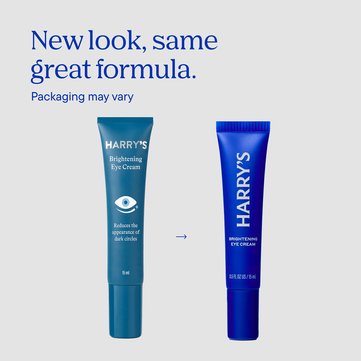 Harry's Brightening Under Eye Cream for Dark Circles - 2 Pack (0.5 Fl Oz each)