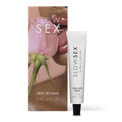Bijoux Indiscrets Oral Sex Balm, Cooling Coconut Gloss, Slow Sex, 10ml