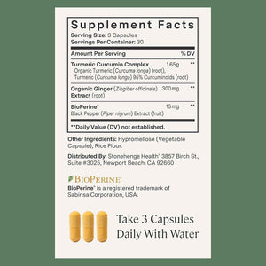 Stonehenge Health Dynamic Turmeric, Dynamic Biotics Probiotic: Joints and Digestion Support Bundle