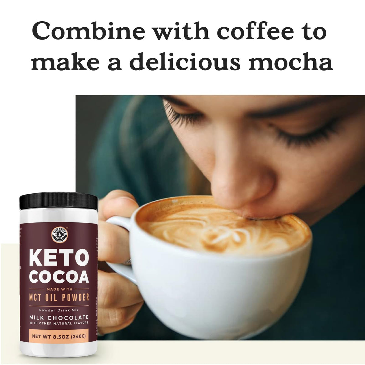 Keto Cocoa Hot Chocolate Drink Mix, 8.5oz