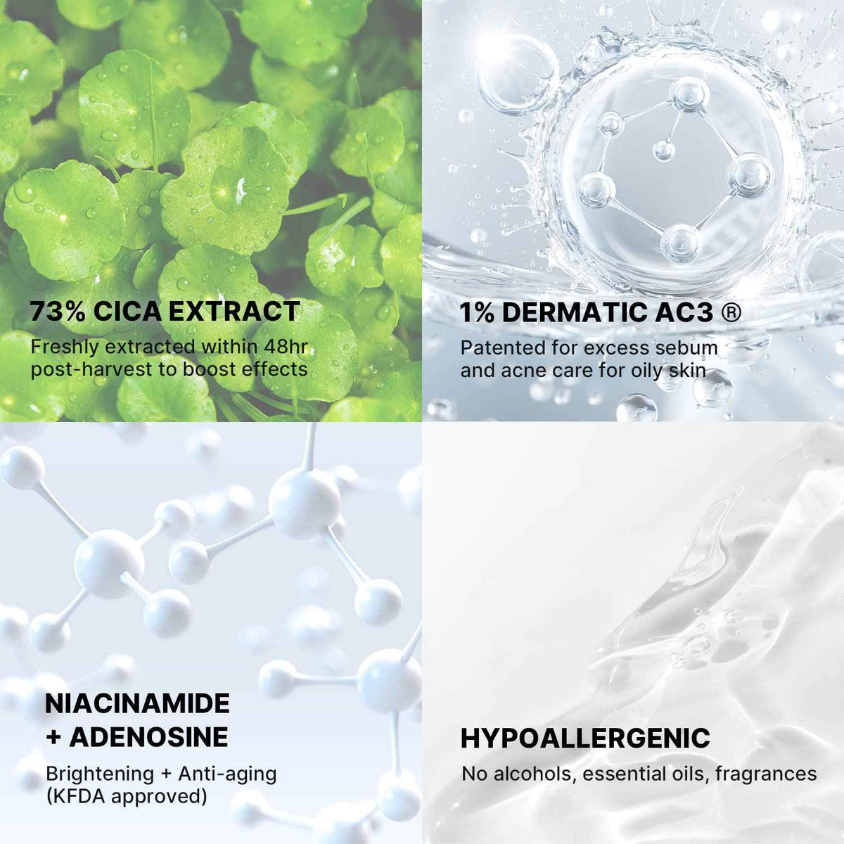 celimax The Real Cica Soothing Cream - with Fresh Cica Extract, Oil Free, Hydrating, Moisturizing, Calming, Dry Oily Combination Sensitive Skin