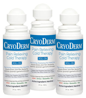 Cryoderm Roll-On 3-Pack, 3 Fl Oz (Pack of 3) CryoDermBuy Supplements Australia