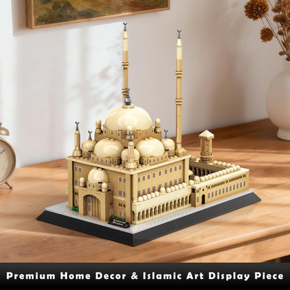 BeepZipp Mosque of Mohammed Ali Cairo Building Set – 620Pcs Architecture Model Kit, Egypt Landmark, Home Office Decor, Collectible Travel Souvenir for Architecture Enthusiasts