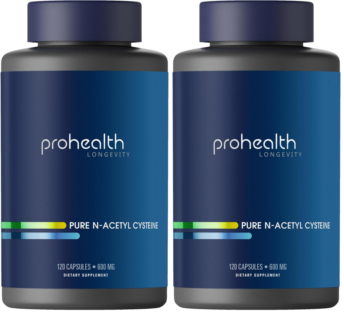 ProHealth Pure NAC - N-Acetyl Cysteine - Liver and Immune Support, Antioxidant and Glutathione Boost, Cellular Health - 600 mg per Capsule - 120 Servings - Third-Party Tested