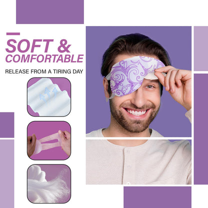 16 Packs Disposable Steam Eye Masks - Self-Heated Warm Compress for Dry Eyes