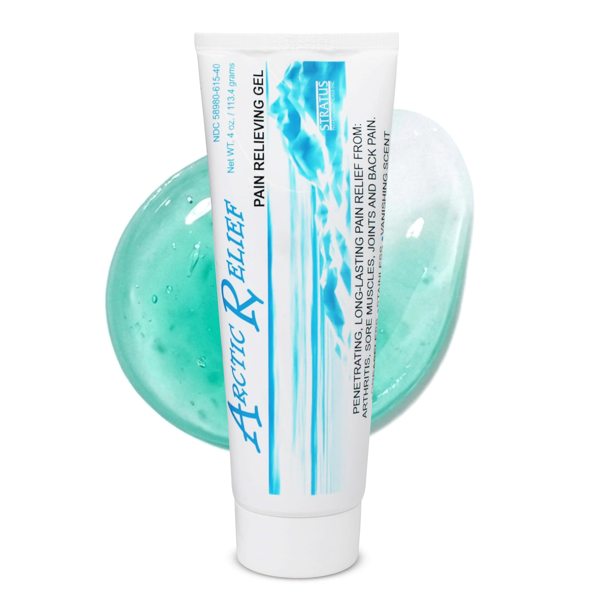 STRATUS PHARMACEUTICALS Arctic Relief Gel with Natural Menthol, 4 oz