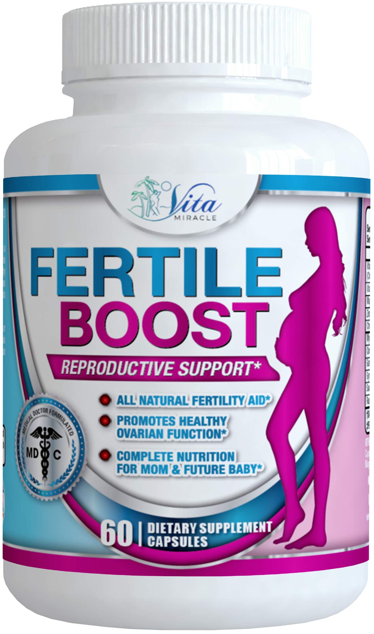 Inositol Capsules Myo-Inositol Fertility Supplements for Women Conception Prenatal Vitamins