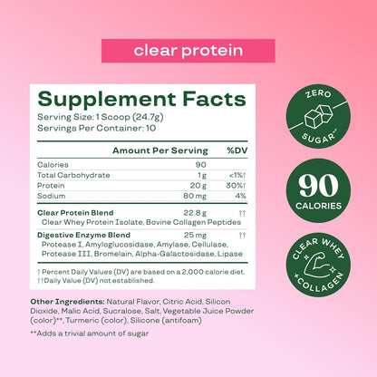 Bloom Strawberry Watermelon Clear Protein and Raspberry Lemonade Energy Packets Bundle