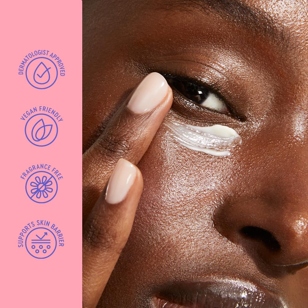 BYOMA Barrier Repair Eye Cream - Hydrating Eye Treatment for Firmness & Elasticity - Strengthens Skin Barrier (.67 fl. oz)