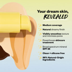 Kosas Revealer Liquid Foundation SPF 25 – Medium Buildable Coverage, Hydrating Natural Glow Finish, Medium Neutral 220 KosasBuy Supplements Australia