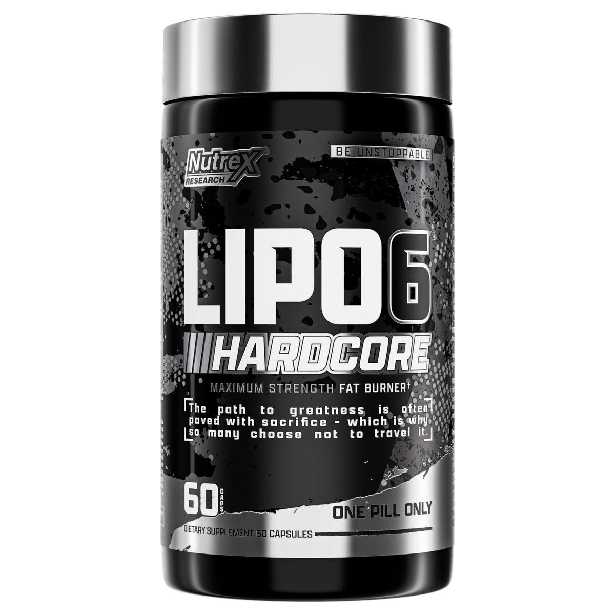 Nutrex Research Lipo-6 Hardcore – Metabolism & Energy Support – 60 Capsules