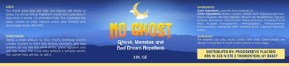 No Ghost Repellent Cream - Children's Sleep Aid - Monster Spray Alternative - Placebo Lotion with Calming Lavender - Helps Kids Feel Safe at Bedtime
