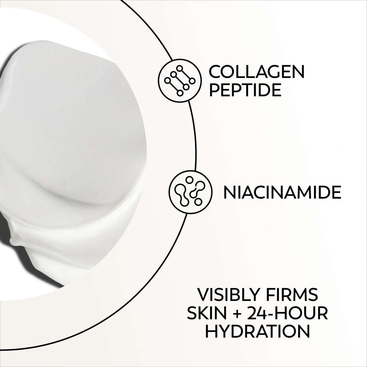 Olay Firming Eye Cream – Collagen Peptide Anti-Aging Eye Cream for Wrinkles & Firming Skin Around Eyes, Fragrance-Free (0.5 fl oz)
