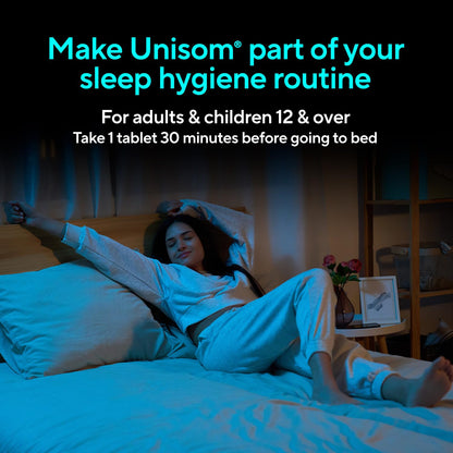 Unisom SleepTabs, Nighttime Sleep-aid, Doxylamine Succinate, 32 Tablets
