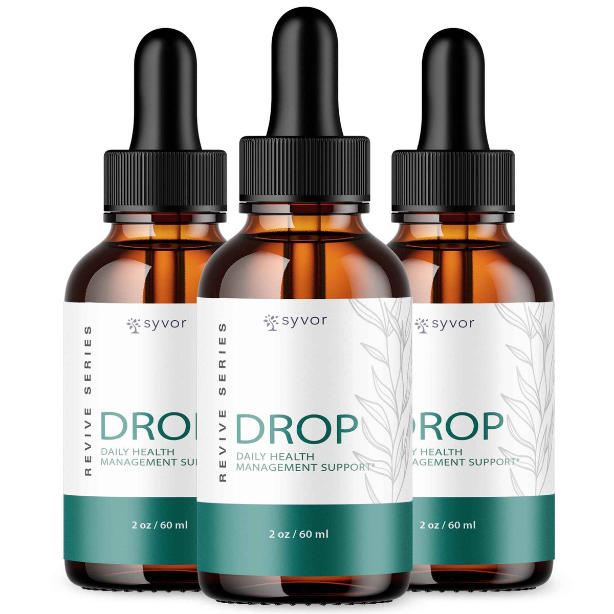 (3 Pack) Drop The Pounds Drops, Official Drop The Pounds Liquid Drops with All Natural Ingredients, Advanced Health Optimizer & Wellness Support with Premium Vitamins for Women & Men (90 Servings)