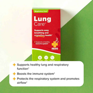 Redd Remedies, Lung Care, Supports Easy Breathing and Respiratory Health, 80 Vegan Capsules