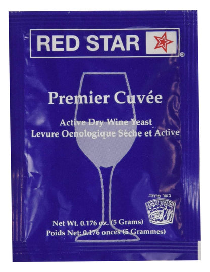 Red Star Premier Cuvee Yeast 10 Packets