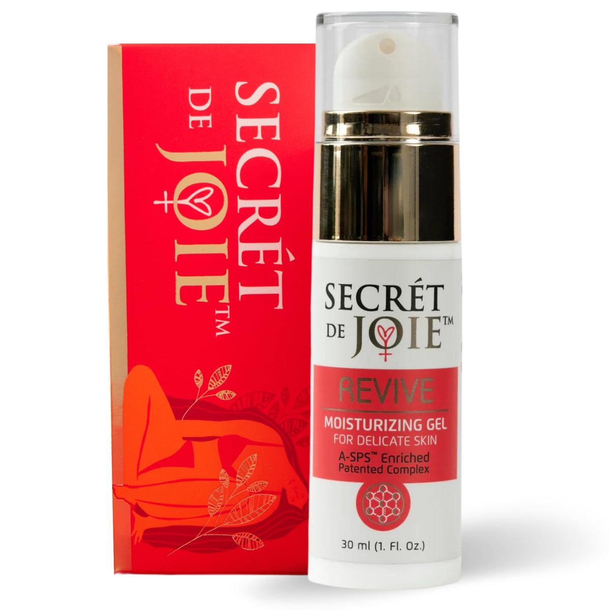 SECRET DE JOIE REVIVE Vaginal Moisturizer for Women - Long-Lasting Dryness & Discomfort Relief