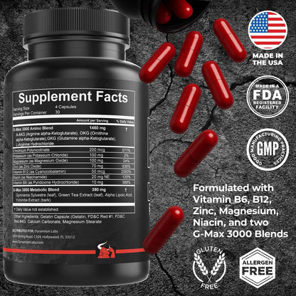 MANTFUP SUPER GIRTH Natural Male Sexual Enhancer for Growth | Fast-Acting Blood Flow | Daily Supplement to Thicken & Strengthen | Potenciadores de Testosterona | Made in USA (1 Month Supply, 120 Caps)