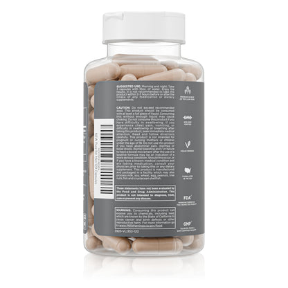 Pure for Men Original Vegan Cleanliness Stay Ready Fiber Supplement | Helps Promote Digestive Regularity | Psyllium Husk, Aloe Vera, Chia Seeds, Flaxseeds | Proprietary Formula | 120 Vegan Capsules