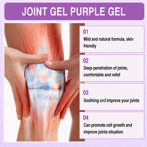 2 PCS Joint Gel Purple Gel，Soothing Pain Relief Massage Cream，Full-Body Joint Effective Soothes for Knees, Lumbar, Hands, Neck and Shoulders PERVALABuy Supplements Australia