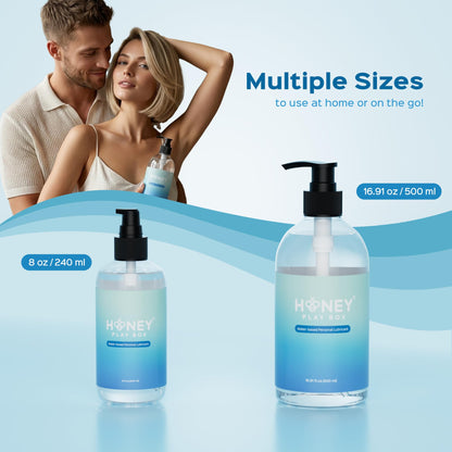 HoneyPlayBox Water Based Lube Personal Lubricant, 16.91 Fl Oz,Toy Safe