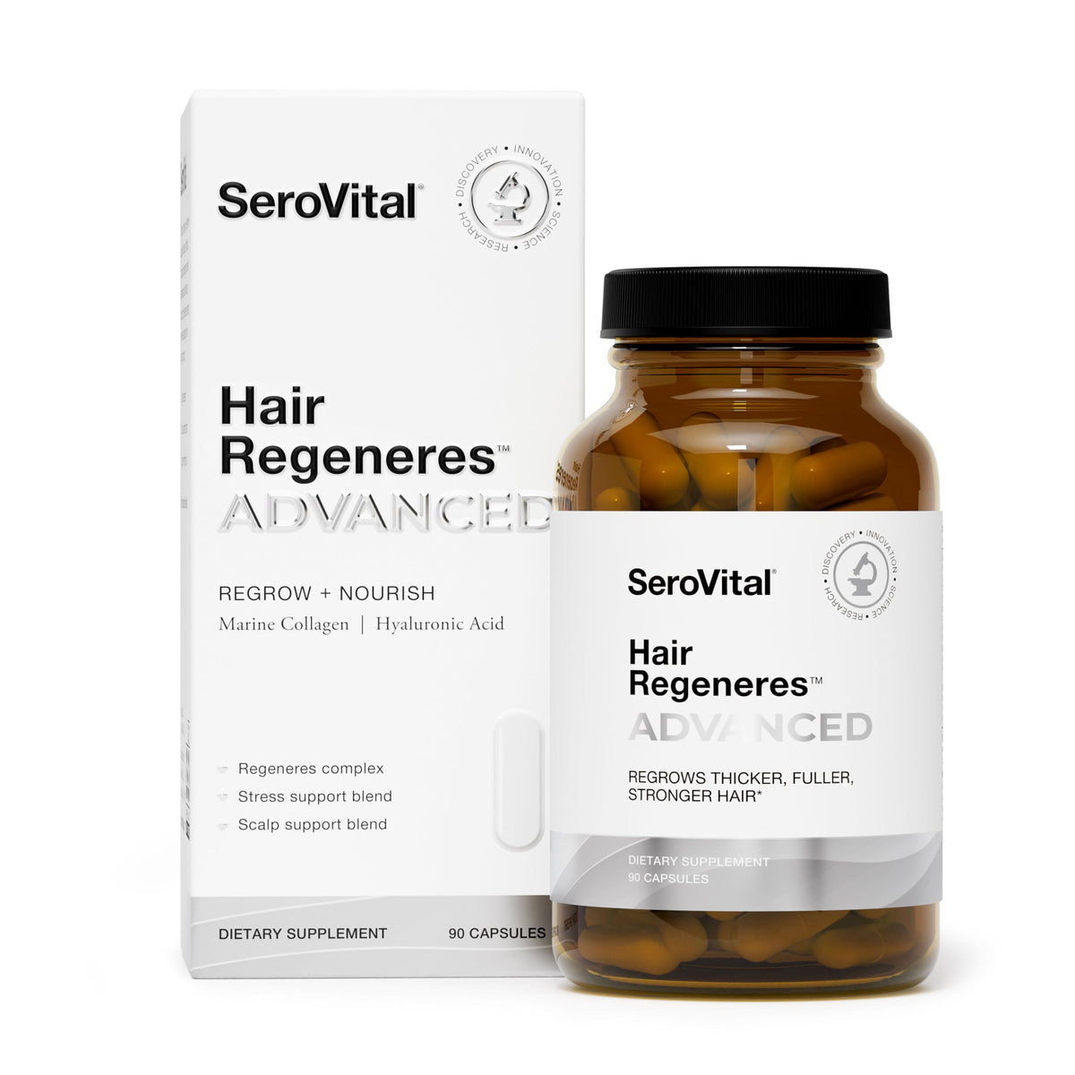 SeroVital Hair Regeneres Advanced, 90 Capsules, 30-Day Supply