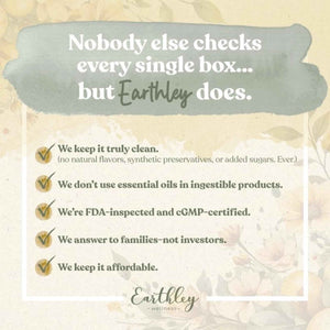 Earthley Wellness Postpartum Balance, Supports and Balances Female Hormones, Supports Postpartum Recovery, Smooths Out Mood Swings, Essential Herbs Like Dandelion Root, Catnip, & Alfalfa (2oz)