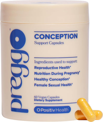 PREGGO Conception Support with CoQ10 - OBGYN-Formulated - 30-Day Supply