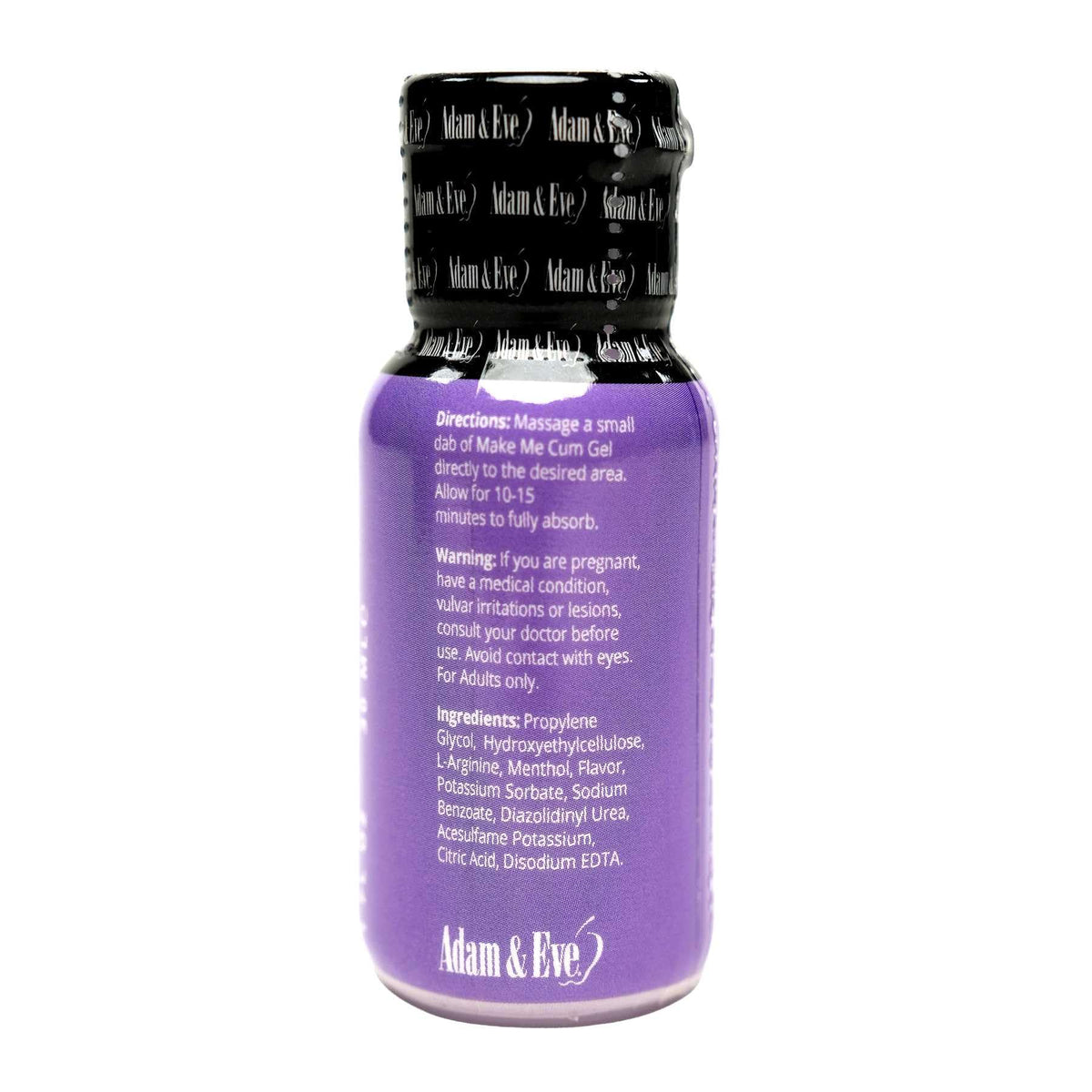 Adam & Eve Make Me Cum Water Based Clitoral Sensitizer Clear Gel - Personal Sexual Lubricant for Women - Increases Sensitivity for Stronger Orgasm - Lube for Sex and Masturbation - Clear 1 oz.