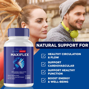 rize labs - Maxi Flex All Natural Suppplement, Capsules for Joint Support, Pills for Mobility and Flexibility, Advanced Formula Supplement, Triple Action (300 Capsules) rize labsBuy Supplements Australia