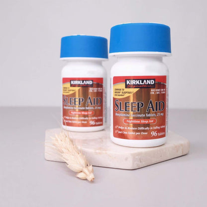 Kirkland Sleep Aid Doxylamine Succinate 25 mg 192 Tablets