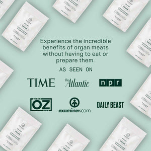 Adapt Naturals Organ Supplement, Bioavailable Grass Fed Beef Liver Capsules, Blend of Liver, Heart, Kidney, Pancreas & Spleen, Support Liver Cleanse Detox & Repair - Source of CoQ10-30 Days Supply