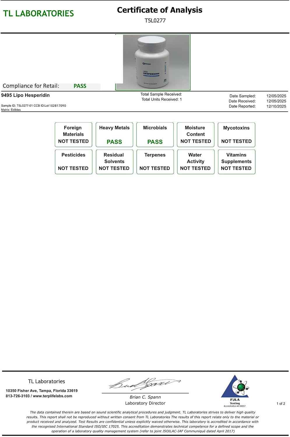 Renue By Science Hesperidin - Liposomal Hesperidin Supplements - 90 High Strength Capsules - 300mg per Serving - Non-GMO - Made in the USA & Third-Party Tested