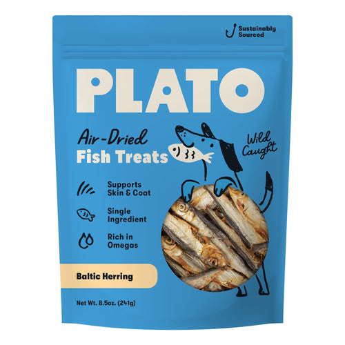 Plato Single Ingredient Wild-Caught Baltic Herring Dog - 8.5 oz