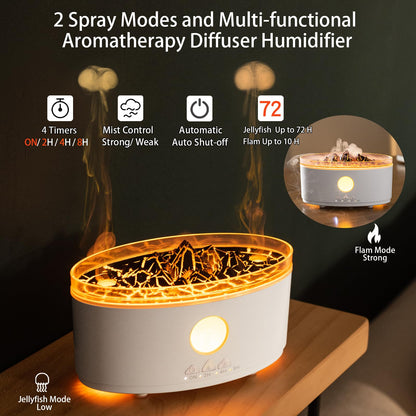 Paxeer Essential Oil Diffuser, 300ml Aromatherapy Diffuser with Remote Control, Auto Shut-Off & Timer