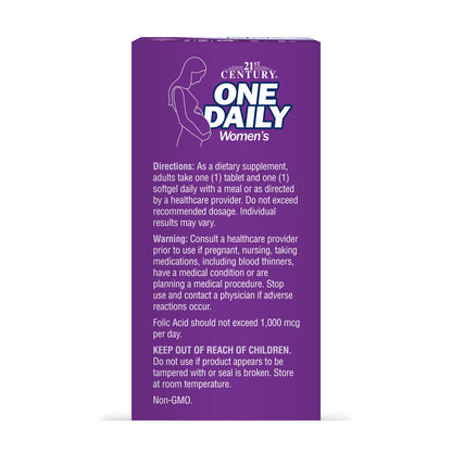 21st Century Prenatal with DHA, Tablets and Softgels, 120 Count