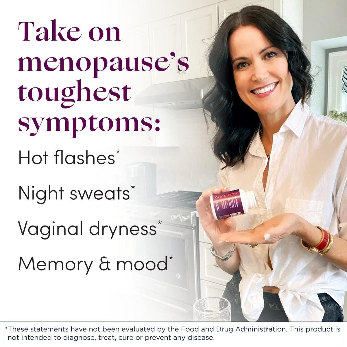 Womaness Menopause Supplements for Women - Menopause Relief for Hot Flashes & Night Sweats