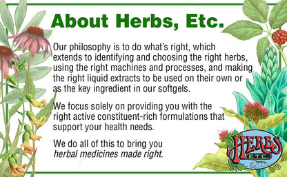 Herbs Etc, Yeast Releaf, 60 Capsules