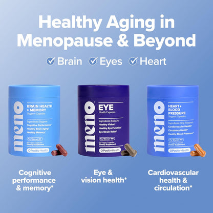 MENO Brain Health + Memory Capsules with Phosphatidylserine - 30-Day Supply