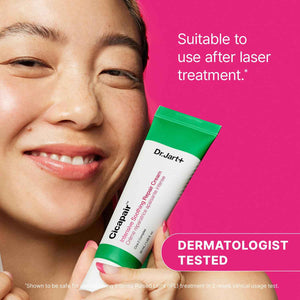 Dr.Jart+ Cicapair Sensitive Skin Korean Face Moisturizer for Redness and Barrier Repair with Centella Asiatica - Korean Skin Care - Travel Size, 0.51 Fl Oz