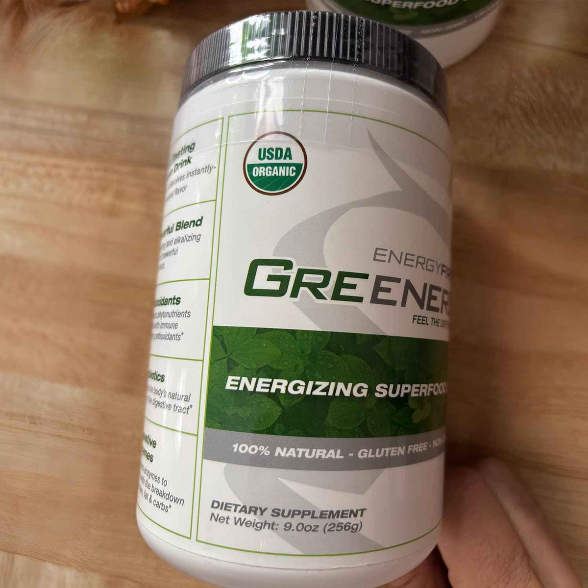 EnergyFirst Energize and Detoxify Greenergy Organic Superfood Powder - Vegan, Gluten-Free, Sugar-Free, Non-GMO - 30 Servings for Daily Energy & Immunity Boost!