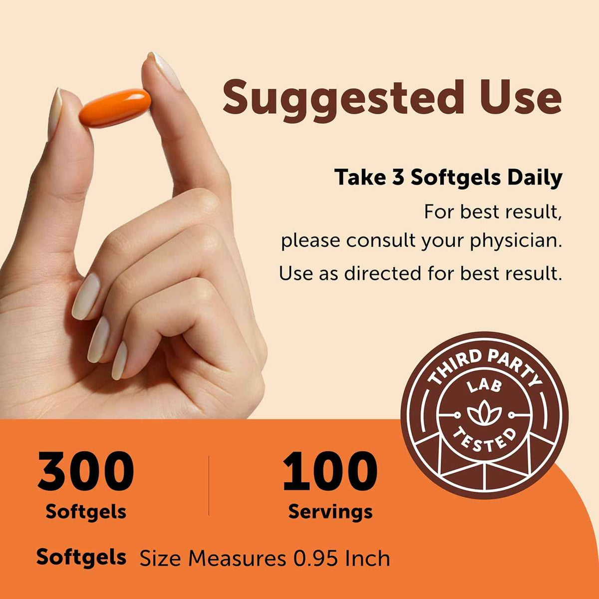 Micro Ingredients Turmeric Curcumin Supplement with Black Pepper & Ginger, 300 Softgels - Made with MCT Oil - 95% Curcuminoids - Non-GMO, Gluten Free