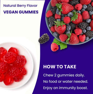 NutraChamps Elderberry Gummies with Vitamin C, Propolis & Echinacea - Immune System Support Gummy Vitamins for Adults & Kids - Max Strength 200mg Sambucus Antioxidant