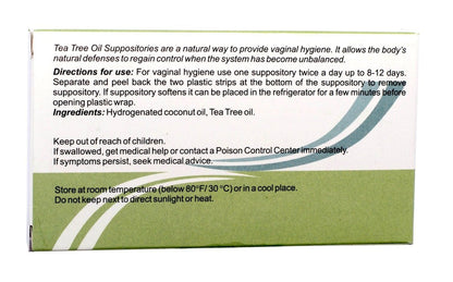 Suppositories with Tea Tree Oil (10 pcs) by PhytoLab