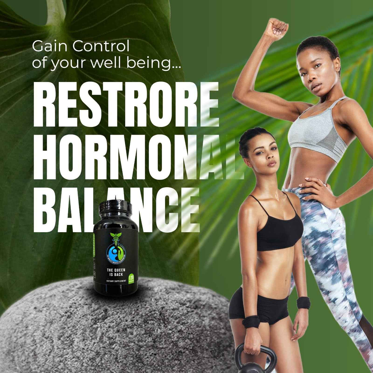 Hormonal Balance & Reproductive Health Support for Women, IVF Success, Metabolic & Bone Health, with Bioavailable Folate, Vitamin D3, and Inositols - Family-Owned, All-Natural Formula