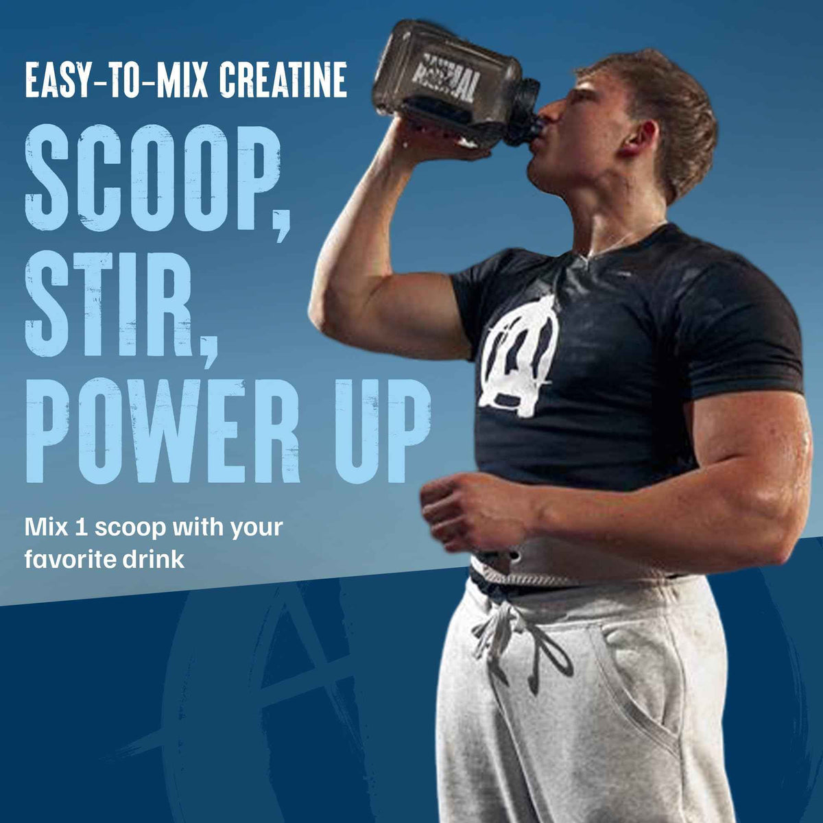 Animal Creatine HMB Powder - 3g myHMB + 5g Creatine with Electrolytes for Recovery & Daily Energy - Power Punch Flavor, 30 Servings