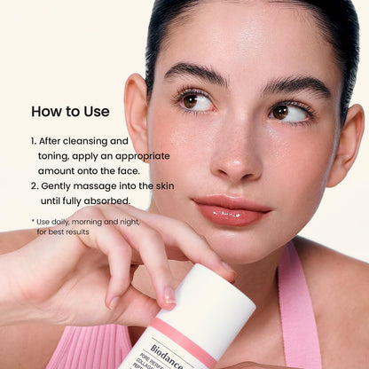 BIODANCE Pore Perfecting Collagen Peptide Cream, Hydrating, Plumping, Pore Care, Firming Facial Moisturizer, Korean Skin Care, Mothers Day Gifts | 1.69 fl. oz.