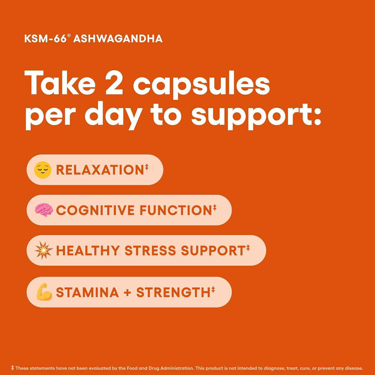 Physician's CHOICE KSM-66 Ashwagandha Root Extract 1,000mg, Organic, 60ct - Stress, Mood & Athletic Support, 5% Withanolides with Black Pepper Extract for Maximum Absorption, Vegan